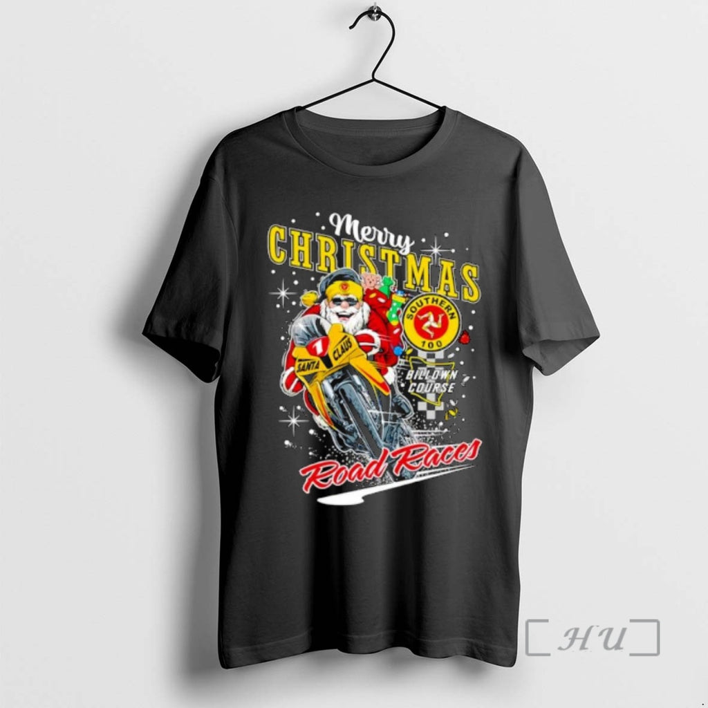 Officials Santa Road Races Merry Christmas Ornaments T-Shirts, Hoodie, Sweatshirt | TeeBloomCo.com