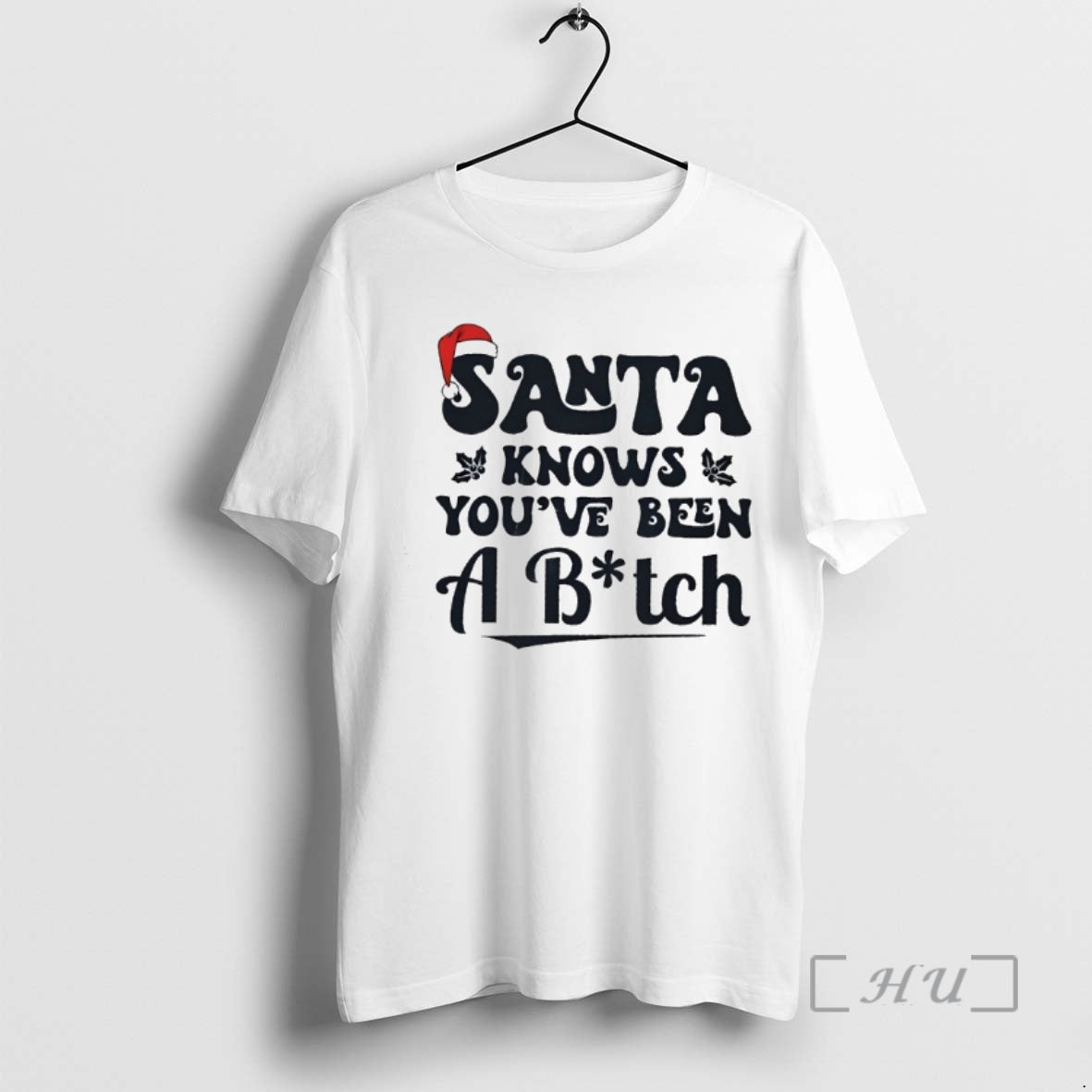 Officials Santa Knowsk Youve Been A Bitch Christmas T-Shirts, Hoodie, Sweatshirt | TeeBloomCo.com