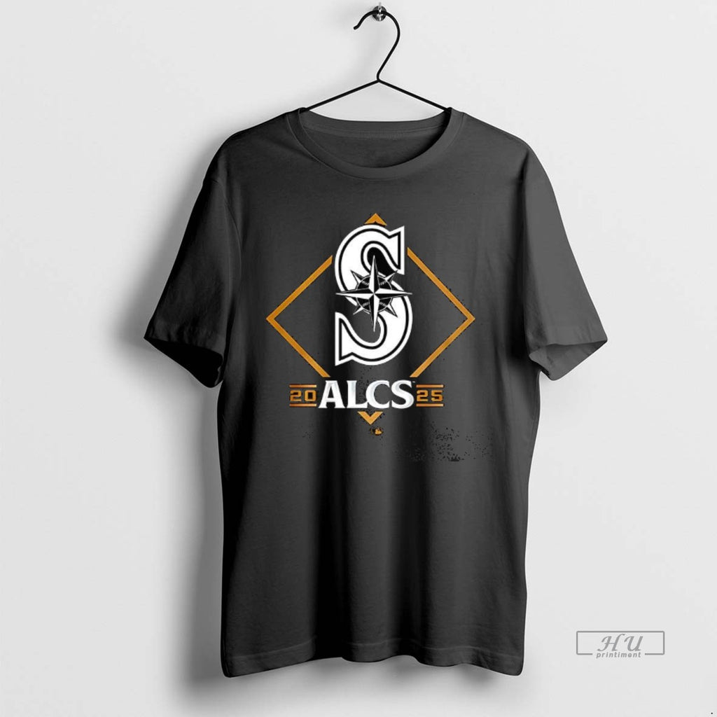 Officials Seattle Mariners Alcs 2025 Logo Tee Shirt Sweater