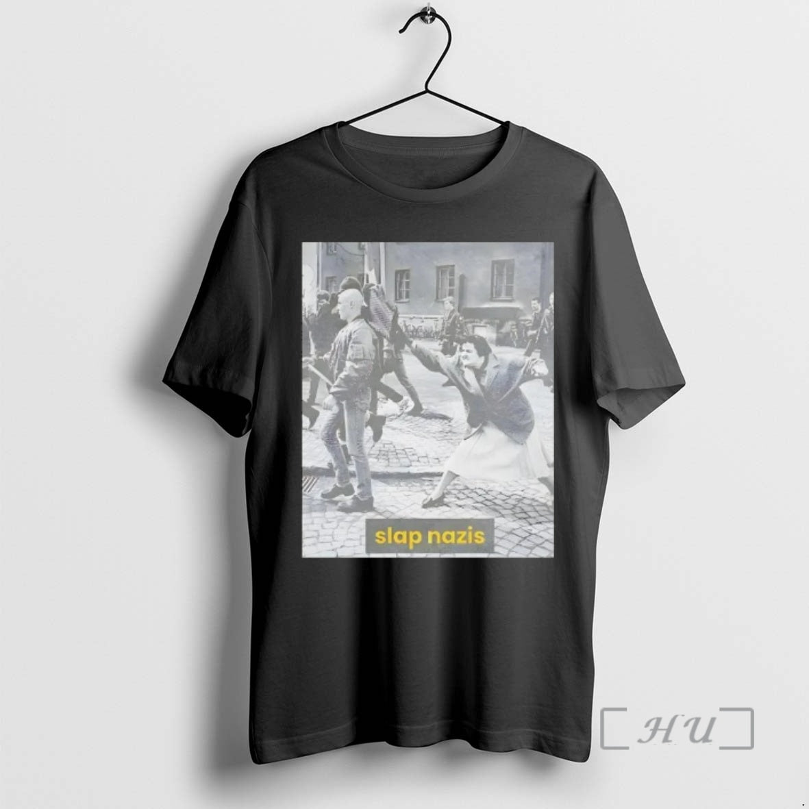Officials Slap Nazis Photo T-Shirts, Hoodie, Sweatshirt | TeeBloomCo.com