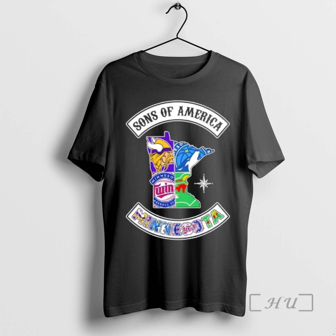 Officials Son Of America Minnesota Map Sports Logos Combine T-Shirts, Hoodie, Sweatshirt | TeeBloomCo.com