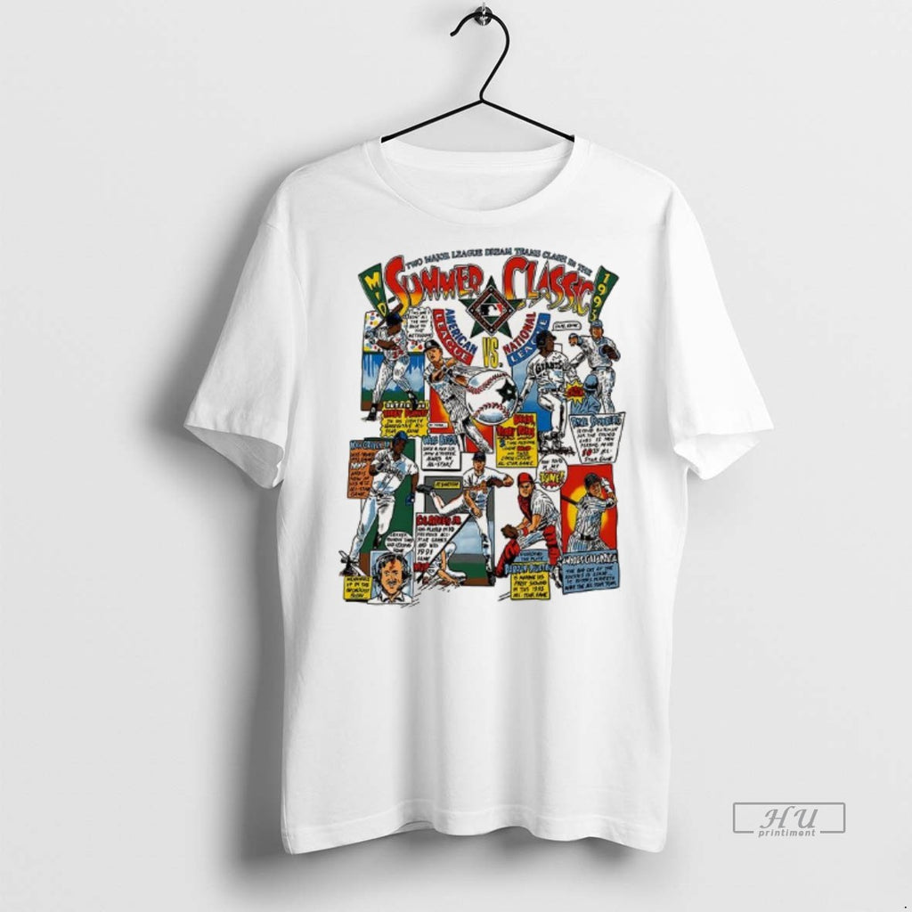 Officials Summer Classic Two Major League Dream Teams Clash In The 1993 Tee Shirt Sweater