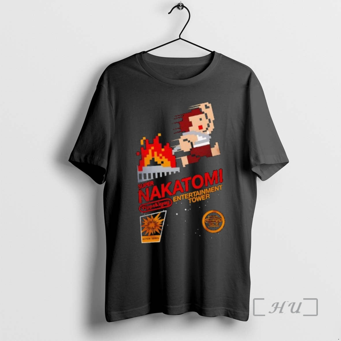 Officials Super Nakatomi Entertainment Tower Graphic T-Shirts, Hoodie, Sweatshirt | TeeBloomCo.com
