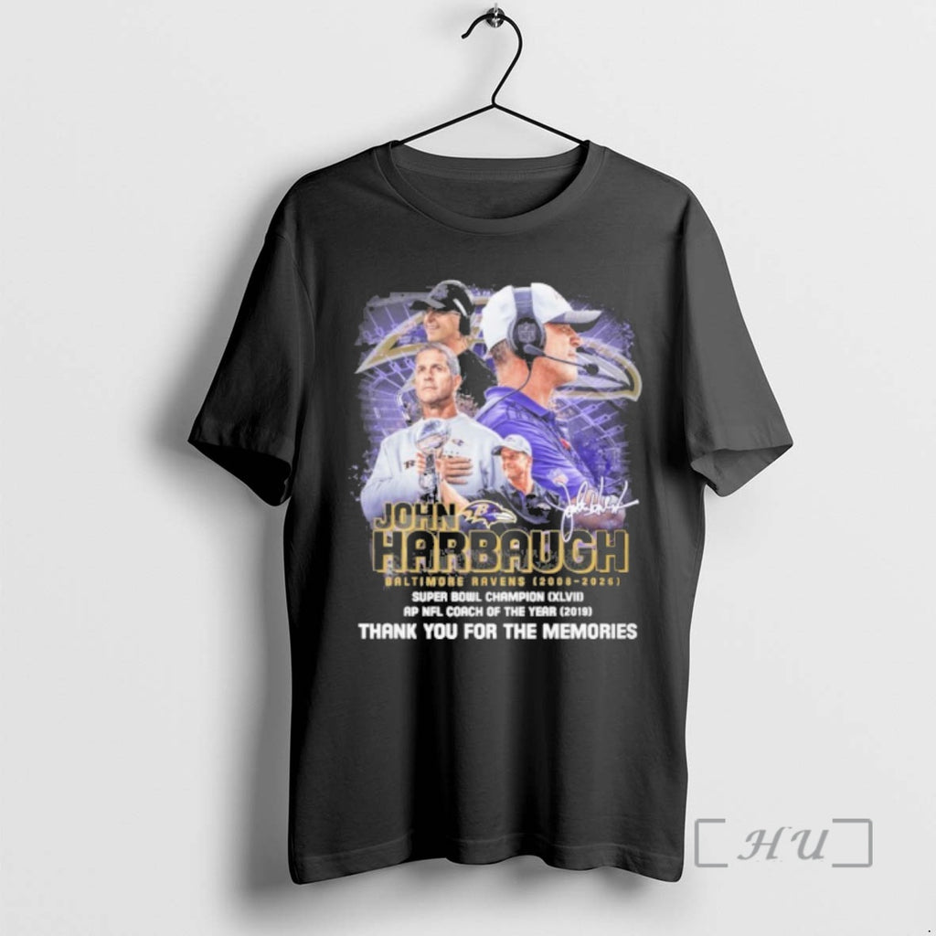 Officials Thank You Baltimore Ravens John Harbaugh 2008 2025 T-Shirts, Hoodie, Sweatshirt | TeeBloomCo.com