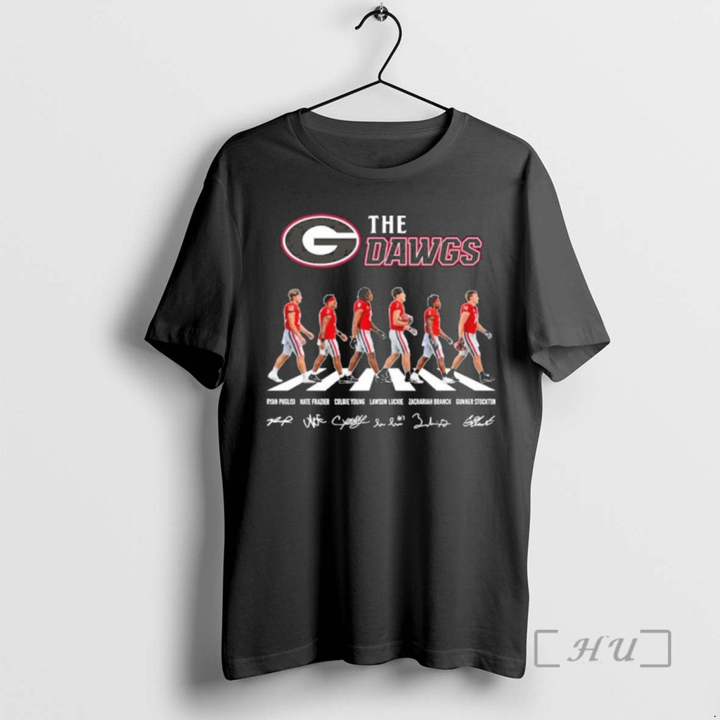Officials The Dawgs Georgia Bulldogs Abbey Road T-Shirts, Hoodie, Sweatshirt | TeeBloomCo.com