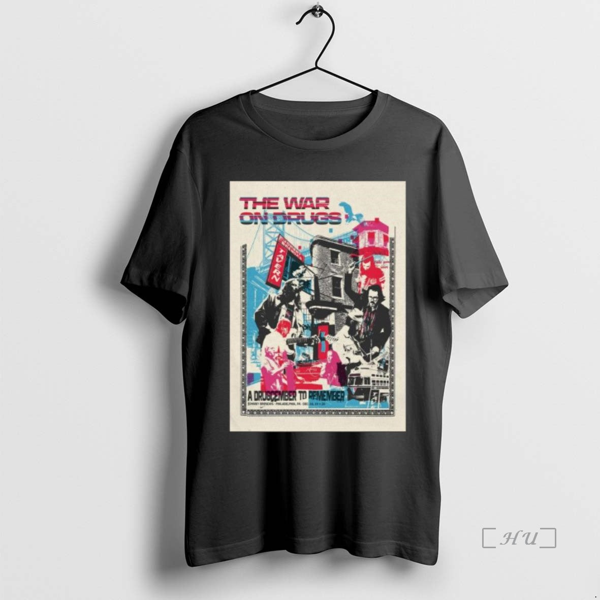 Officials The War On Drugs December 20 2025 Philadelphia Long Sleve Premium T Shirts Sweater Hoodie, Sweatshirt