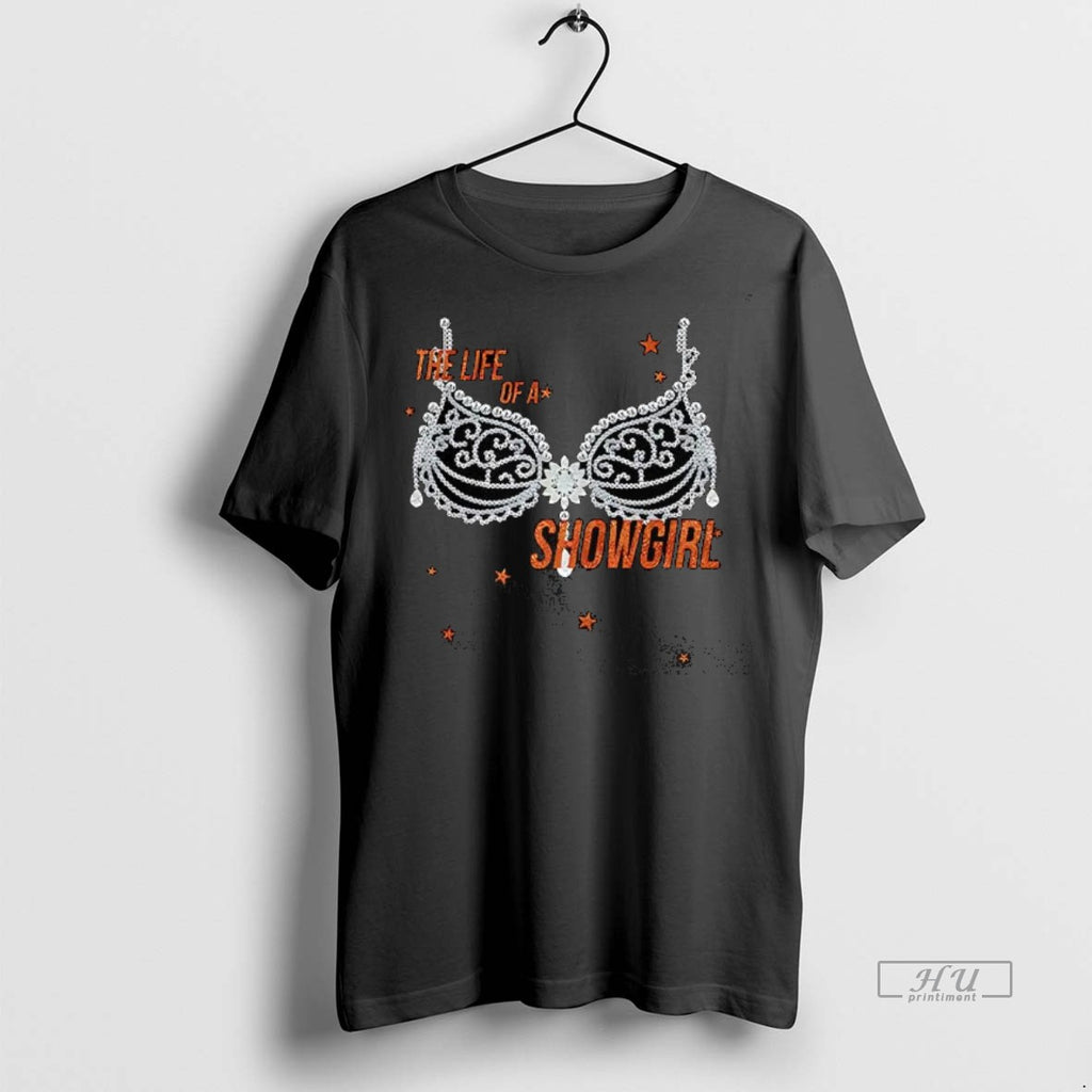 Officials The Life Of A Showgirl Diamond Star Taylor Bling Tee Shirt Sweater