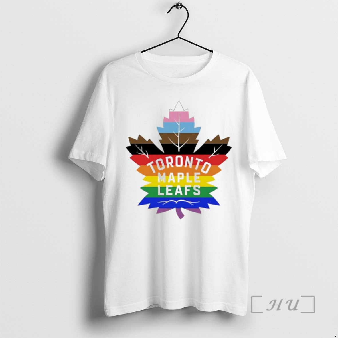 Officials Toronto Maple Leafs X Progress Pride Flag Logo T-Shirts, Hoodie, Sweatshirt | TeeBloomCo.com