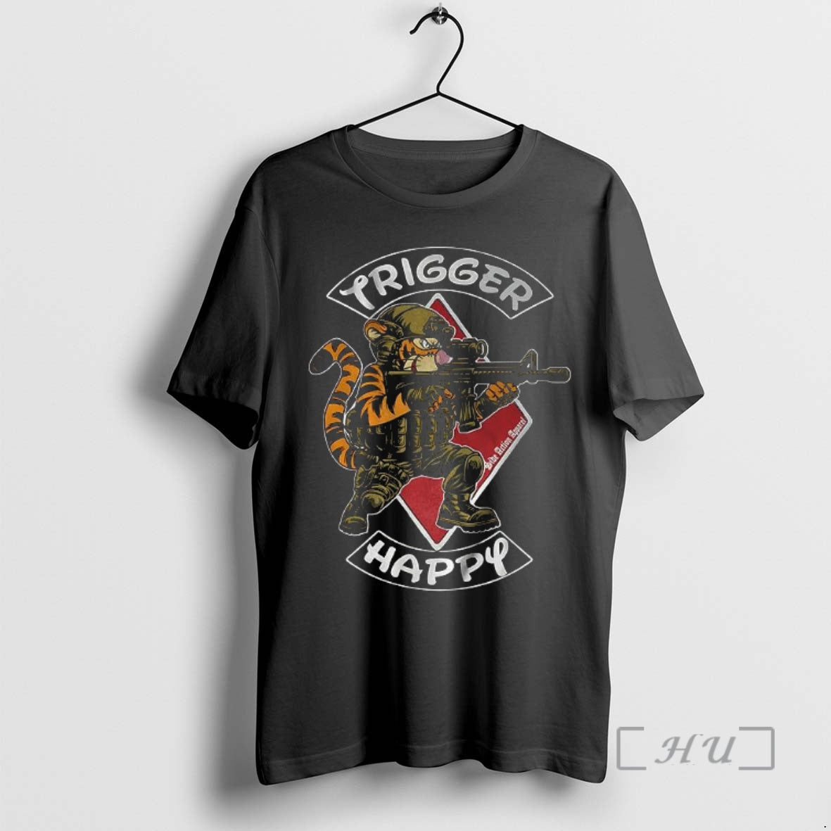 Officials Trigger Happy Tigger Pooh Soldier T-Shirts, Hoodie, Sweatshirt | TeeBloomCo.com