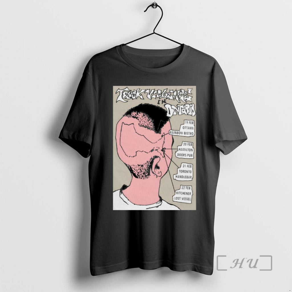 Officials Truck Violence Tour February 2026 T-Shirts, Hoodie, Sweatshirt | TeeBloomCo.com