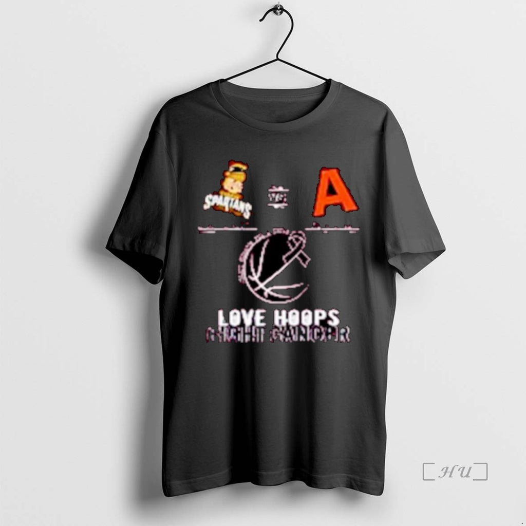 Officials Turpin Spartan Vs Anderson Raptor 2026 Love Hoops Fight Cancer Ornaments Premium T Shirts Hoodie, Sweatshirt