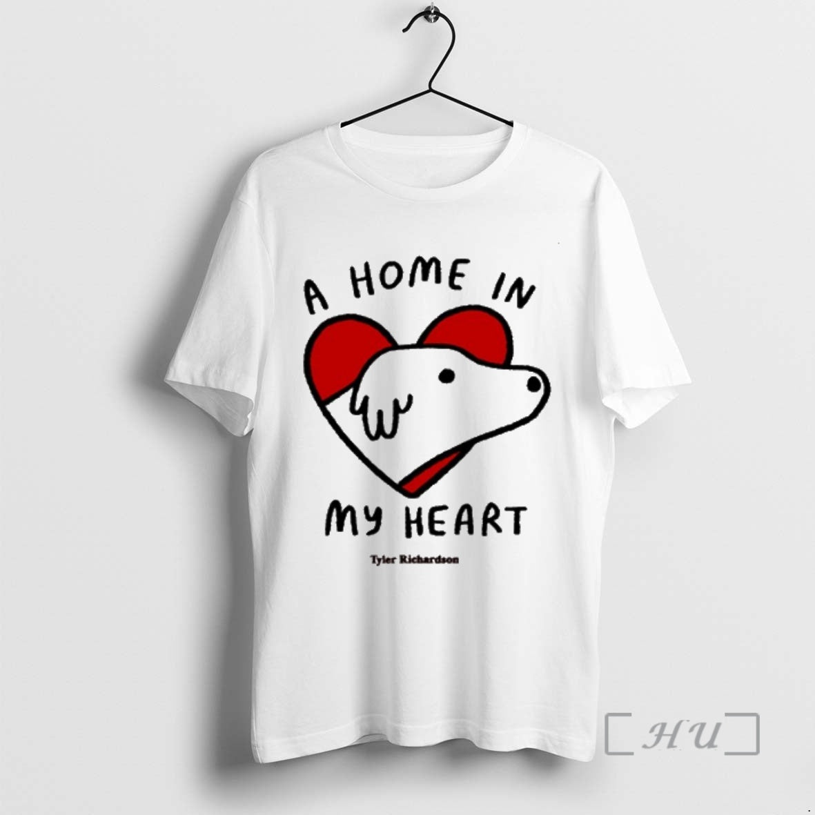 Officials Tyler Richardson A Home In My Heart Dog T-Shirts, Hoodie, Sweatshirt | TeeBloomCo.com