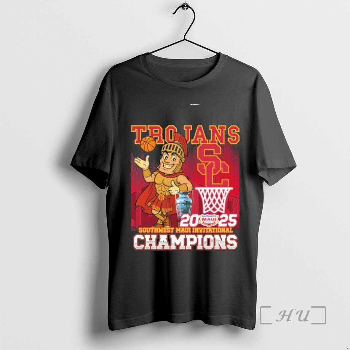 Officials Usc Trojans Mascot Maui Invitational Champions 2025 T-Shirts, Hoodie, Sweatshirt | TeeBloomCo.com
