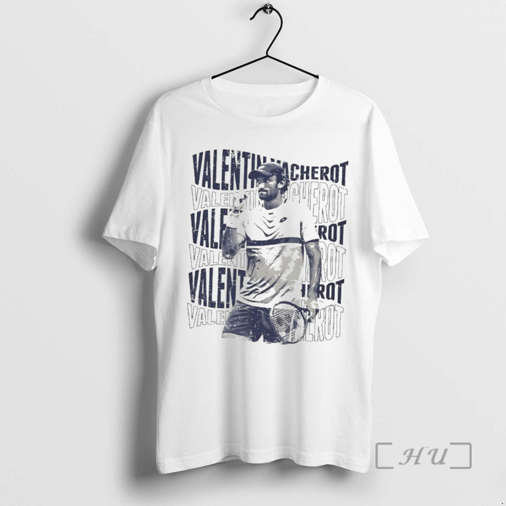 Officials Valentin Vacherot Monaco Tennis Player Psychedelic Name T-Shirts, Hoodie, Sweatshirt | TeeBloomCo.com