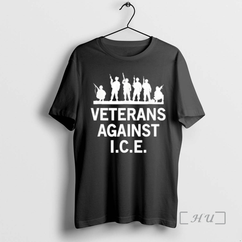 Officials Veterans Against I C E T-Shirts, Hoodie, Sweatshirt | TeeBloomCo.com
