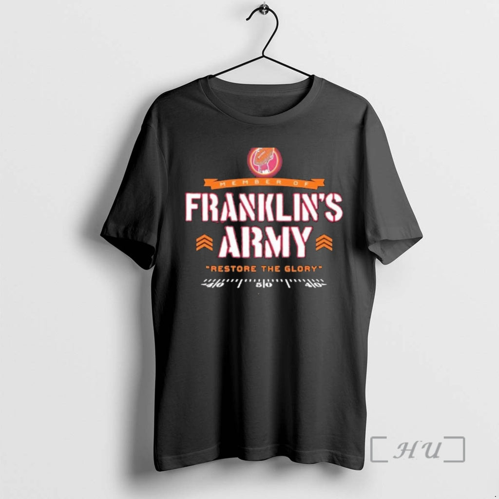 Officials Virginia Tech Member Of Franklins Army Restore The Glory T-Shirts, Hoodie, Sweatshirt | TeeBloomCo.com