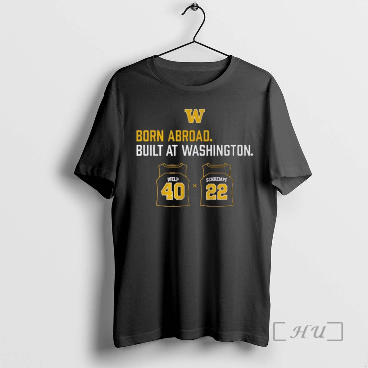 Officials Washington Huskies Schrempf Welp Duo T-Shirts, Hoodie, Sweatshirt | TeeBloomCo.com