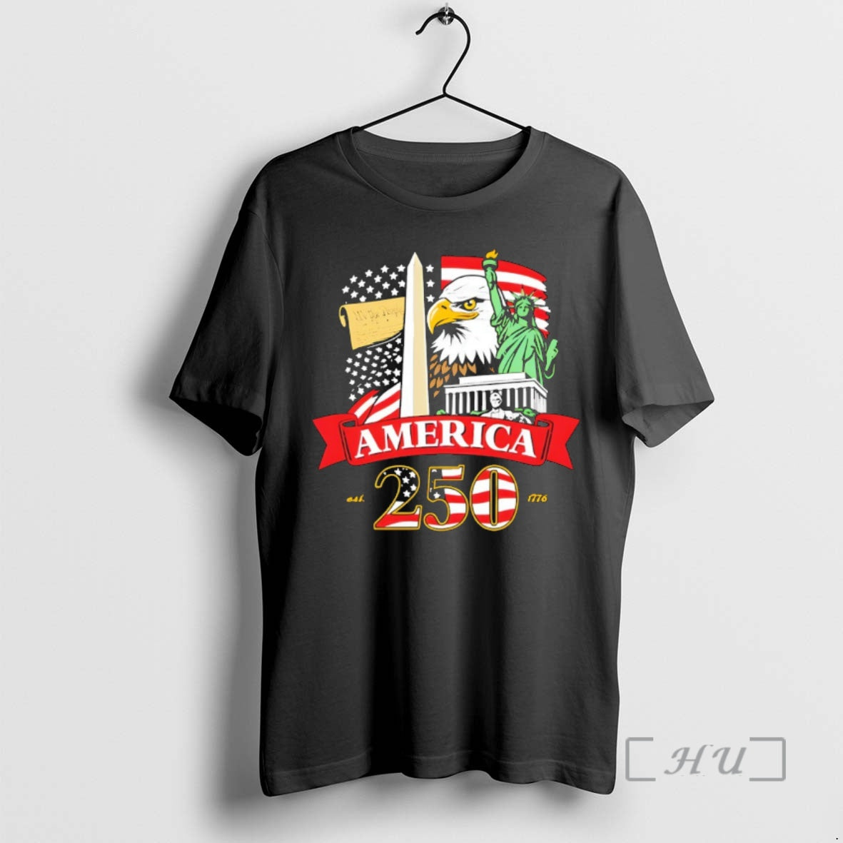 Officials Washington Statue Of Liberty America 250th Est 1776 T-Shirts, Hoodie, Sweatshirt | TeeBloomCo.com