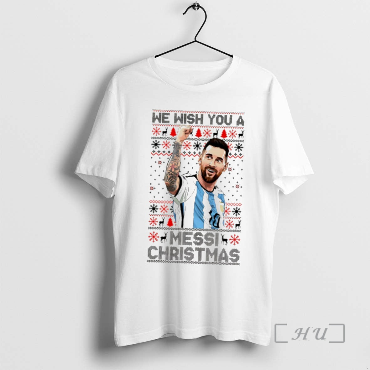Officials We Wish You A Messi Christmas Ugly T-Shirts, Hoodie, Sweatshirt | TeeBloomCo.com