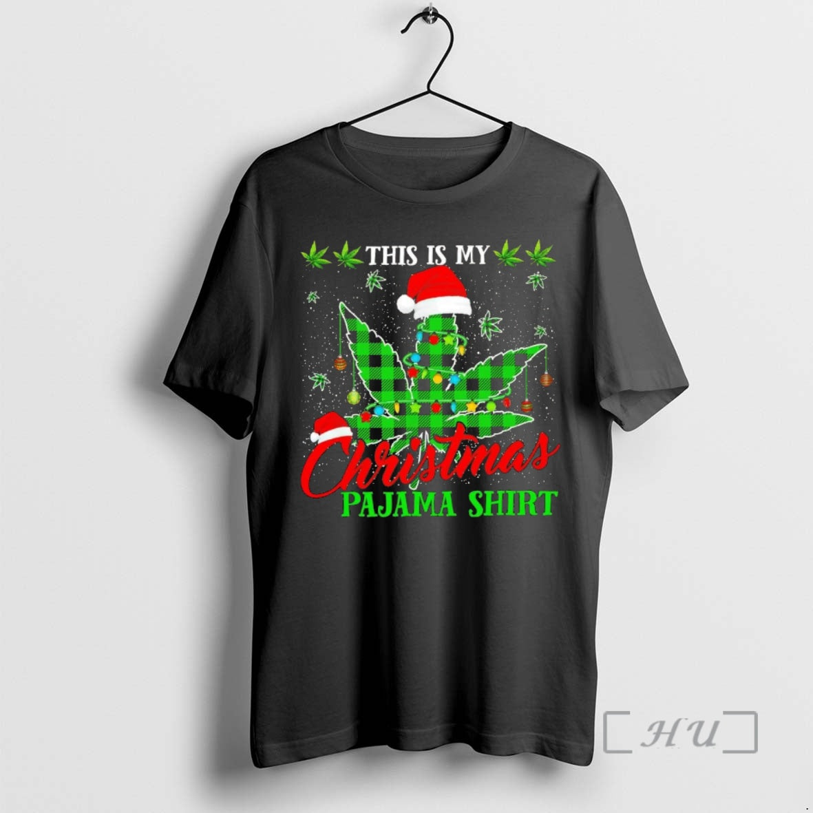 Officials Weed This Is My Christmas Pajama Chriast T-Shirts, Hoodie, Sweatshirt | TeeBloomCo.com
