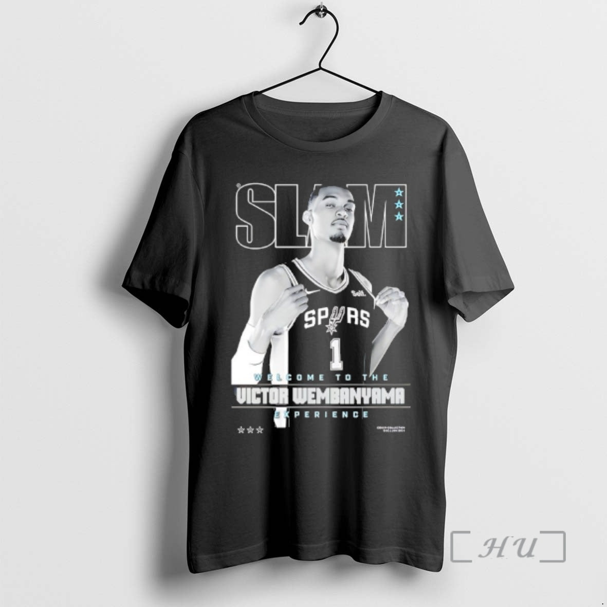 Officials Welcome To Victor Wembanyama Experience San Antonio Spurs Slam T-Shirts, Hoodie, Sweatshirt | TeeBloomCo.com