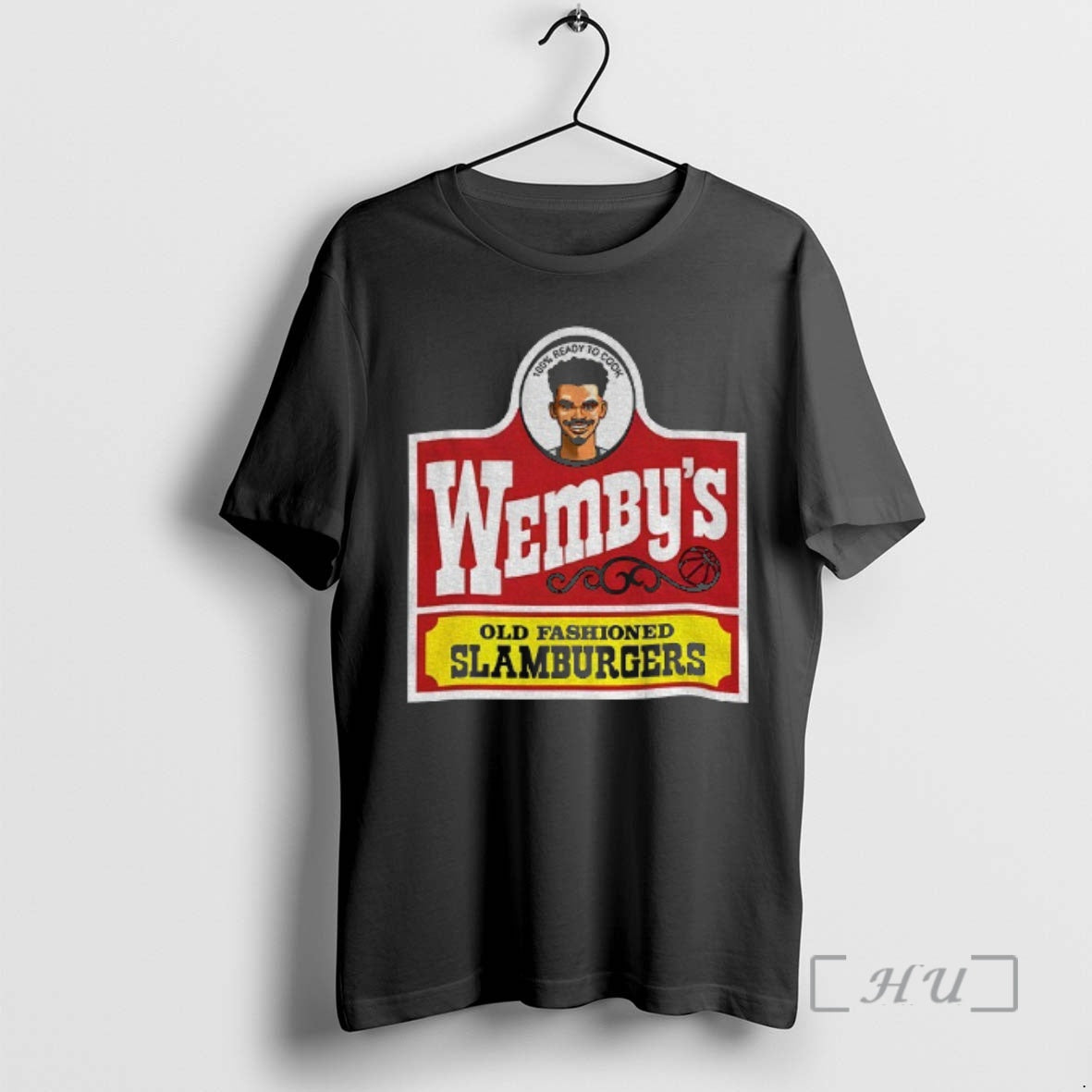 Officials Wembanyama San Antonio Wendys Parody Wembys Slamburgers T-Shirts, Hoodie, Sweatshirt | TeeBloomCo.com