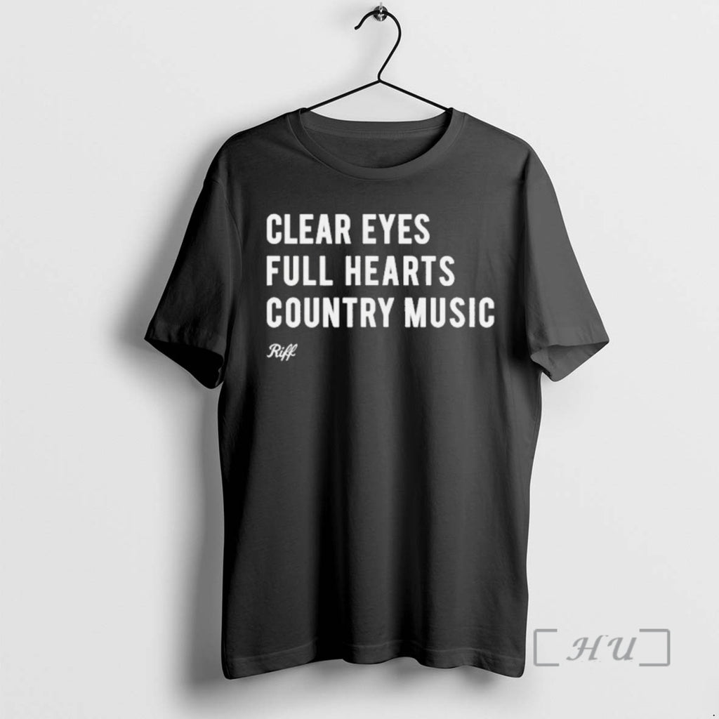 Officials Whiskey Riff Clear Eyes Full Hearts Country Music T-Shirts, Hoodie, Sweatshirt | TeeBloomCo.com