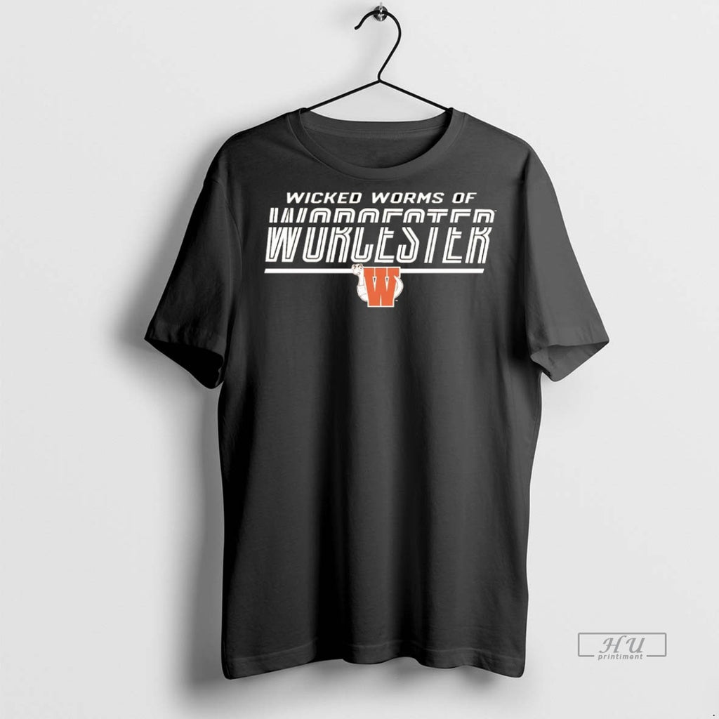 Officials Worcester Red Sox Wicked Worms Of Worcester Tee Shirt Sweater