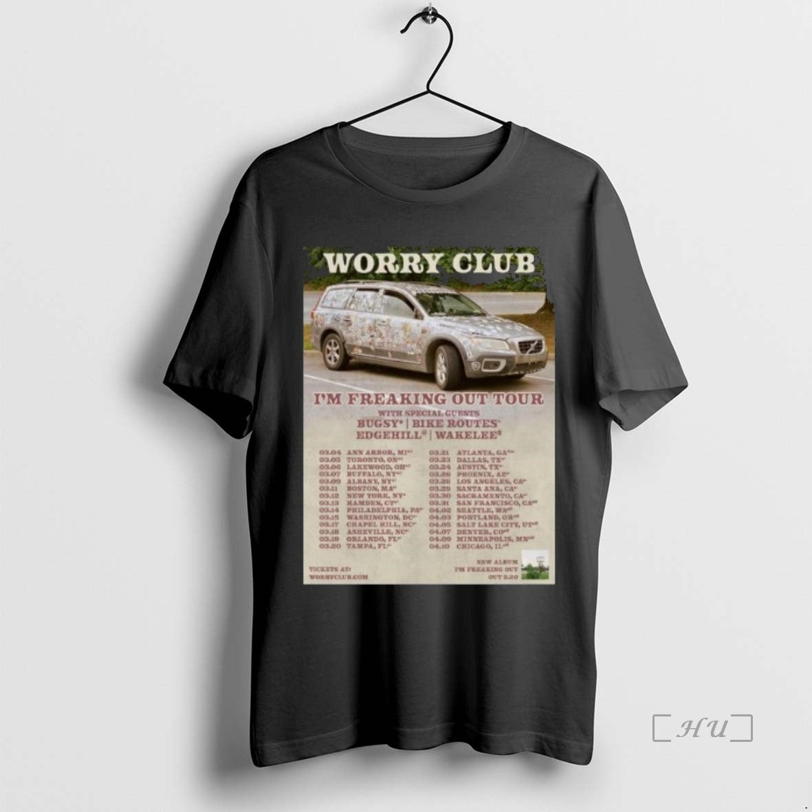 Officials Worry Club Im Freaking Out Tour 2026 Long Sleve T-Shirts, Hoodie, Sweatshirt | TeeBloomCo.com