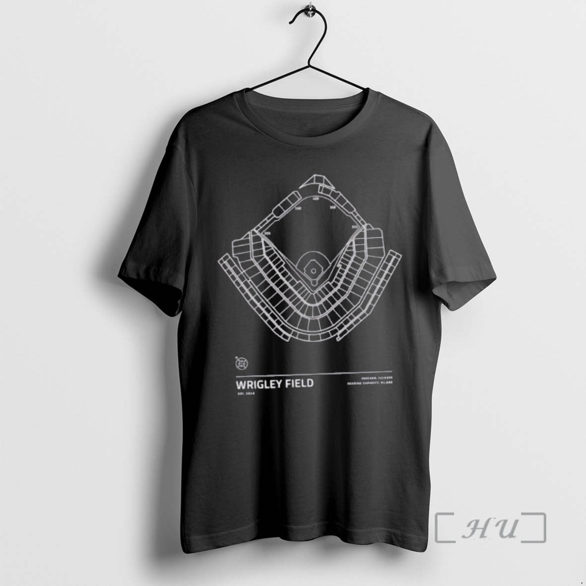 Officials Wrigley Field Stadium Chicago Illinois Seating Capacity 41649 T-Shirts, Hoodie, Sweatshirt | TeeBloomCo.com