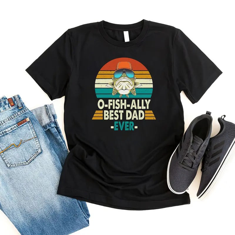 Ofishally F*Shing Dad Fisherman Shirt, Grandpa Papa F*Shing Shirt, Father's Day Shirt, Dad F*Shing Shirt, F*Shing Lovers...