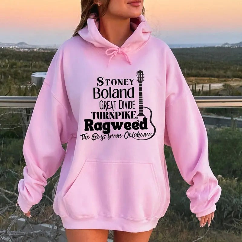 Oklaahoma Boys Concert Tee, Ragwed Tour 2025, Country Music Shirt, Unisex Sweater Pullover Tee Hoodie, Sweatshirt