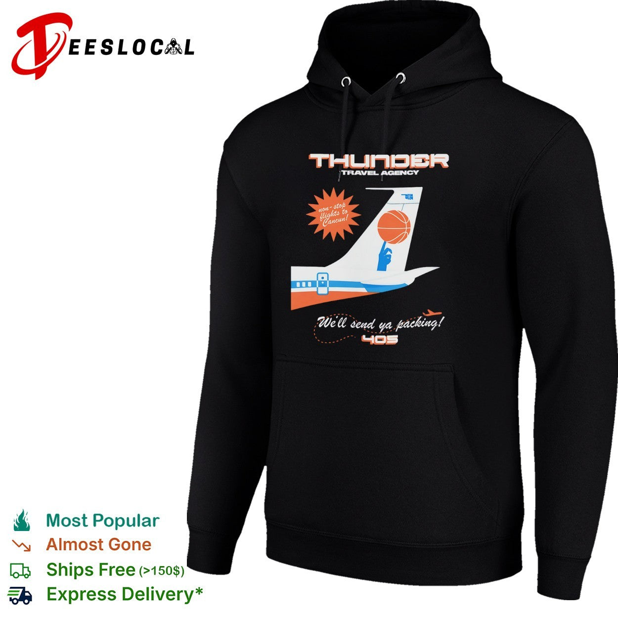 Oklahoma City Thunder Travel Agency non-stop flights to Cancun We will send ya shirt