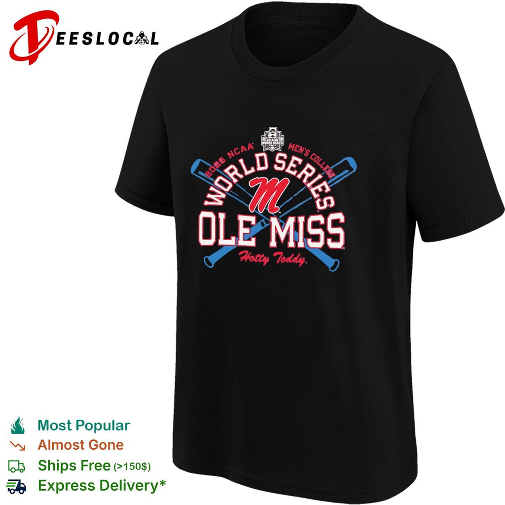 Ole Miss Rebels NCAA Men’s College World Series 2026 shirt