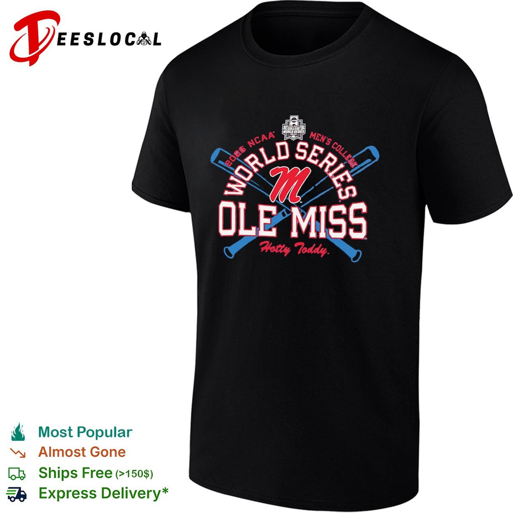 Ole Miss Rebels NCAA Men’s College World Series 2026 shirt
