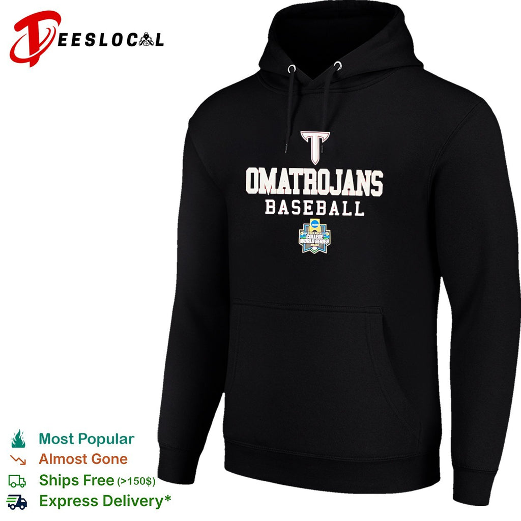 Omatrojans Troy Trojans Baseball 2024 Men’s College World Series Omaha shirt