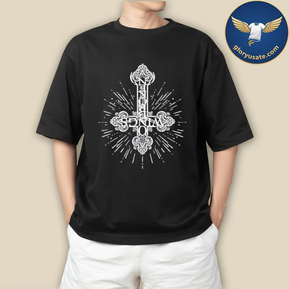 On Broken Wings Crucifix New Shirt