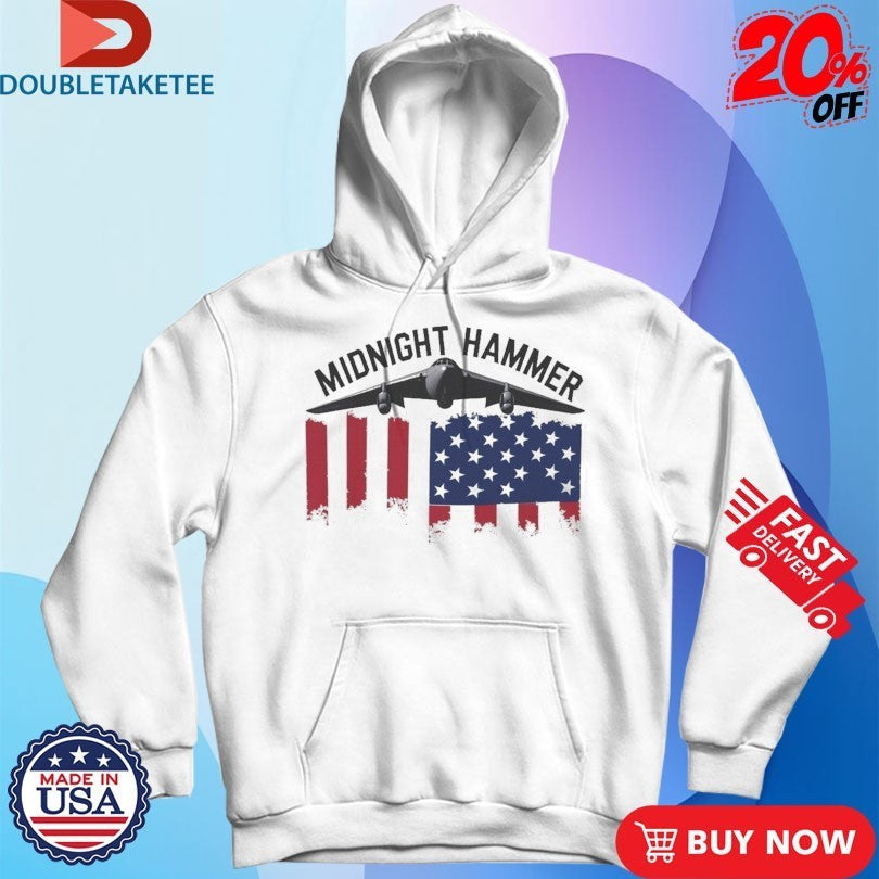 Operation Midnight Hammer American Flag Shirts