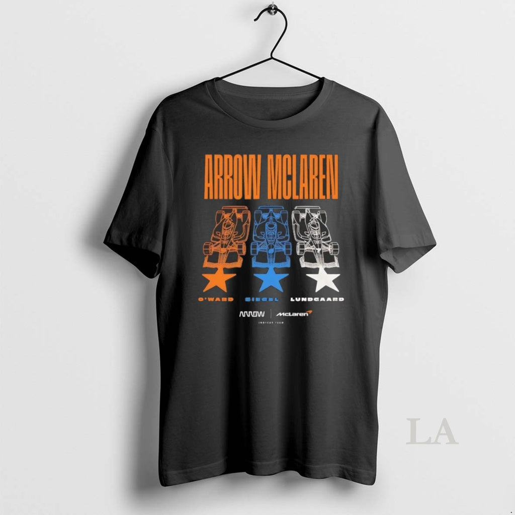 Original 2025 Arrow Mclaren Racing Team Oward Siegel Lundcaard