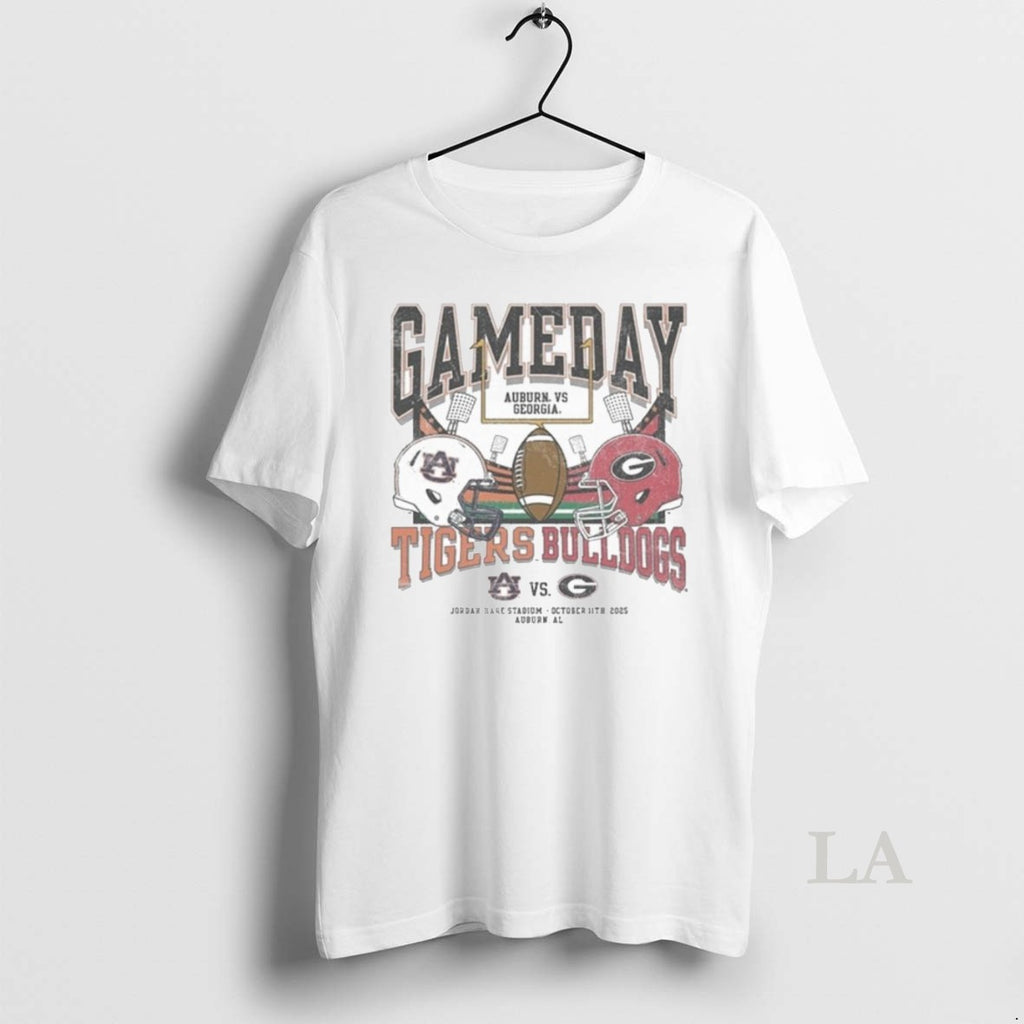 Original 2025 Gameday Football Auburn Tigers Vs Georgia Bulldogs