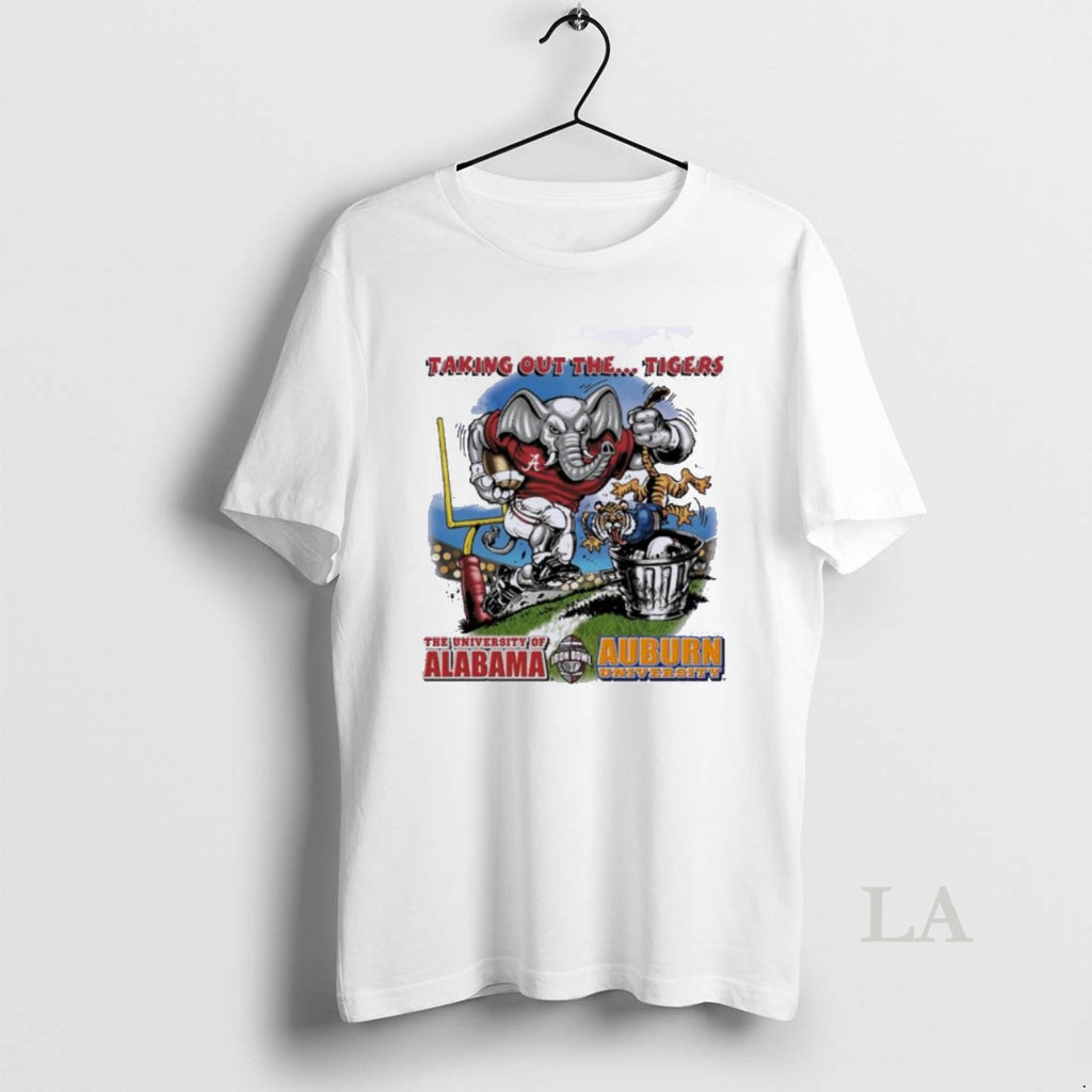 Original Alabama Vs Auburn Taking Out The Tigers Iron Bowl Champions T-Shirts, Hoodie, Sweatshirt | TeeBloomCo.com