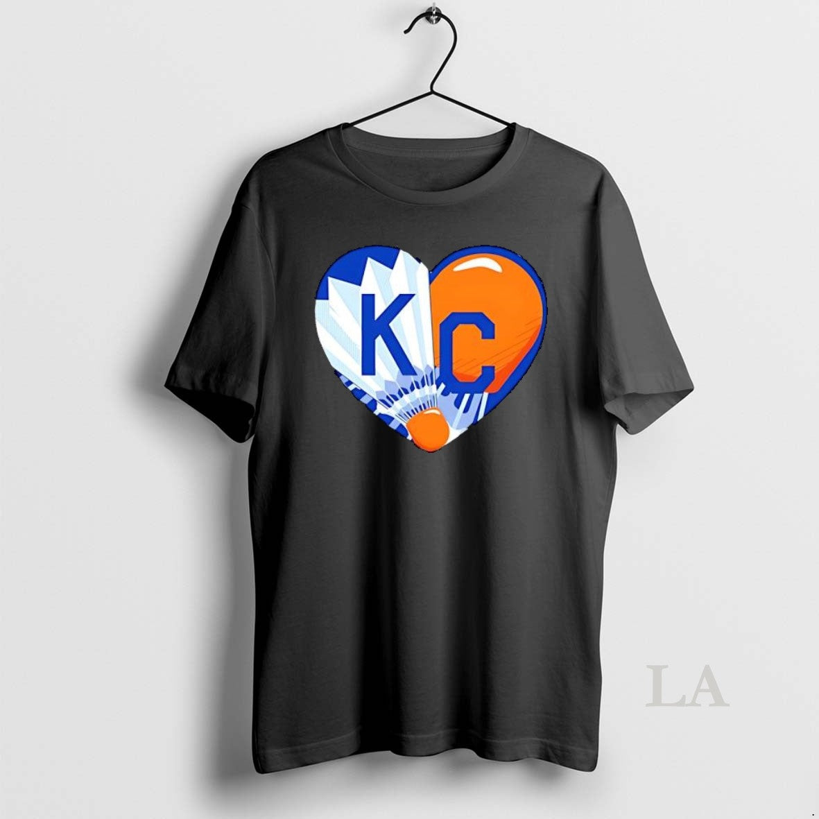 Original Awesome Shuttlecock Kc Heart T-Shirts, Hoodie, Sweatshirt | TeeBloomCo.com