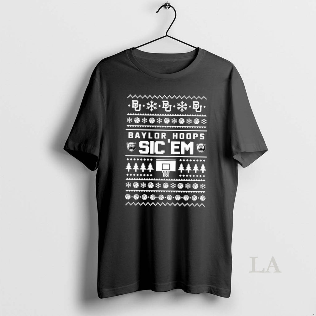 Original Baylor Bears Baylor Hoops Sicem Ugly Christmas Sweat T-Shirts, Hoodie, Sweatshirt | TeeBloomCo.com