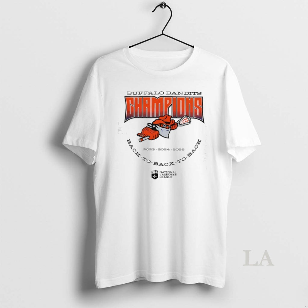 Original Buffalo Bandits Back To Back To Back Nll Champions 2025