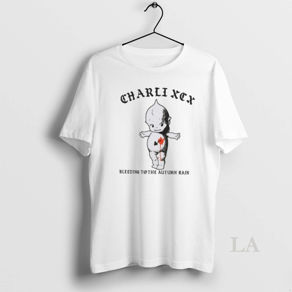 Original Charli Xcx Bleeding To The Autumn Rain T-Shirts, Hoodie, Sweatshirt | TeeBloomCo.com