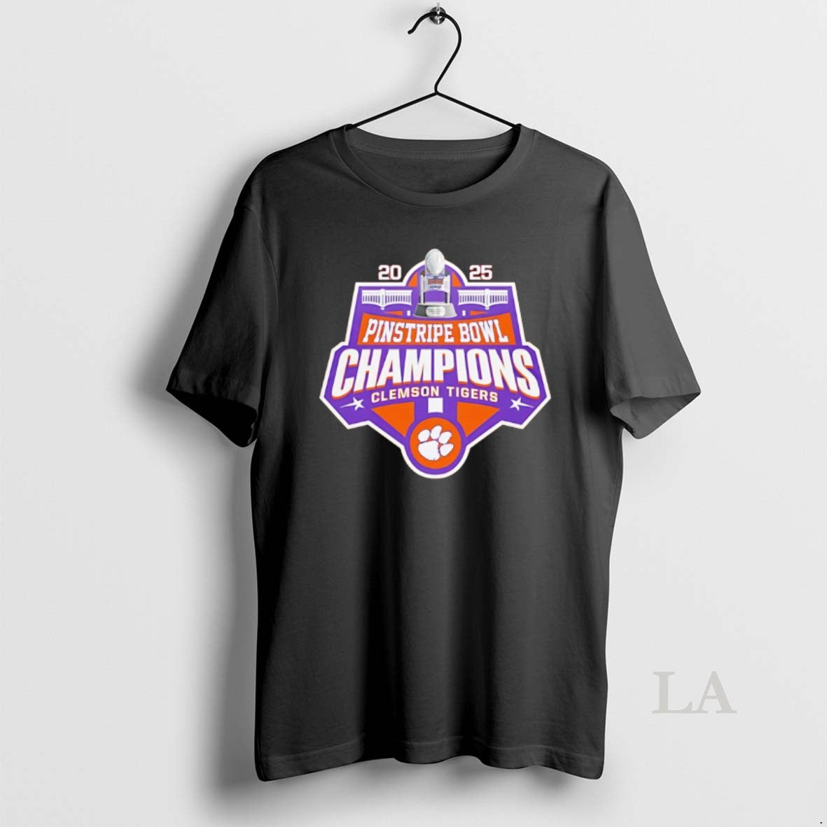Original Clemson Tigers 2025 Pinstripe Bowl Champions Logo T-Shirts, Hoodie, Sweatshirt | TeeBloomCo.com