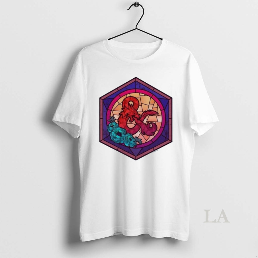 Original Dungeons Dragons Ampersand Stained Glass T-Shirts, Hoodie, Sweatshirt | TeeBloomCo.com