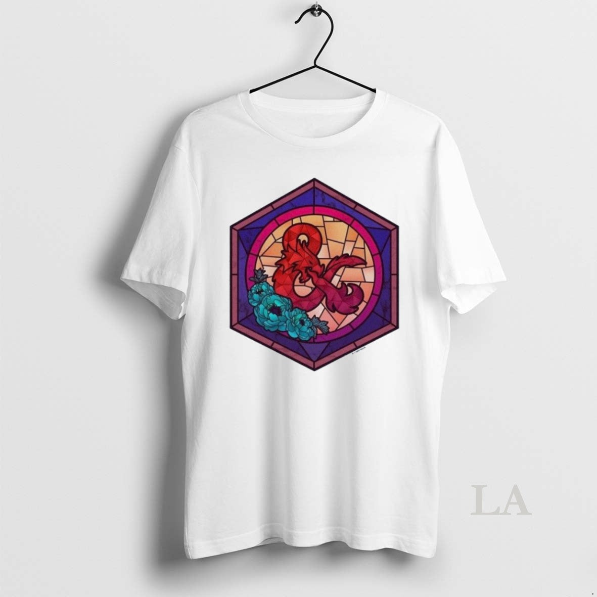 Original Dungeons Dragons Ampersand Stained Glass T-Shirts, Hoodie, Sweatshirt | TeeBloomCo.com