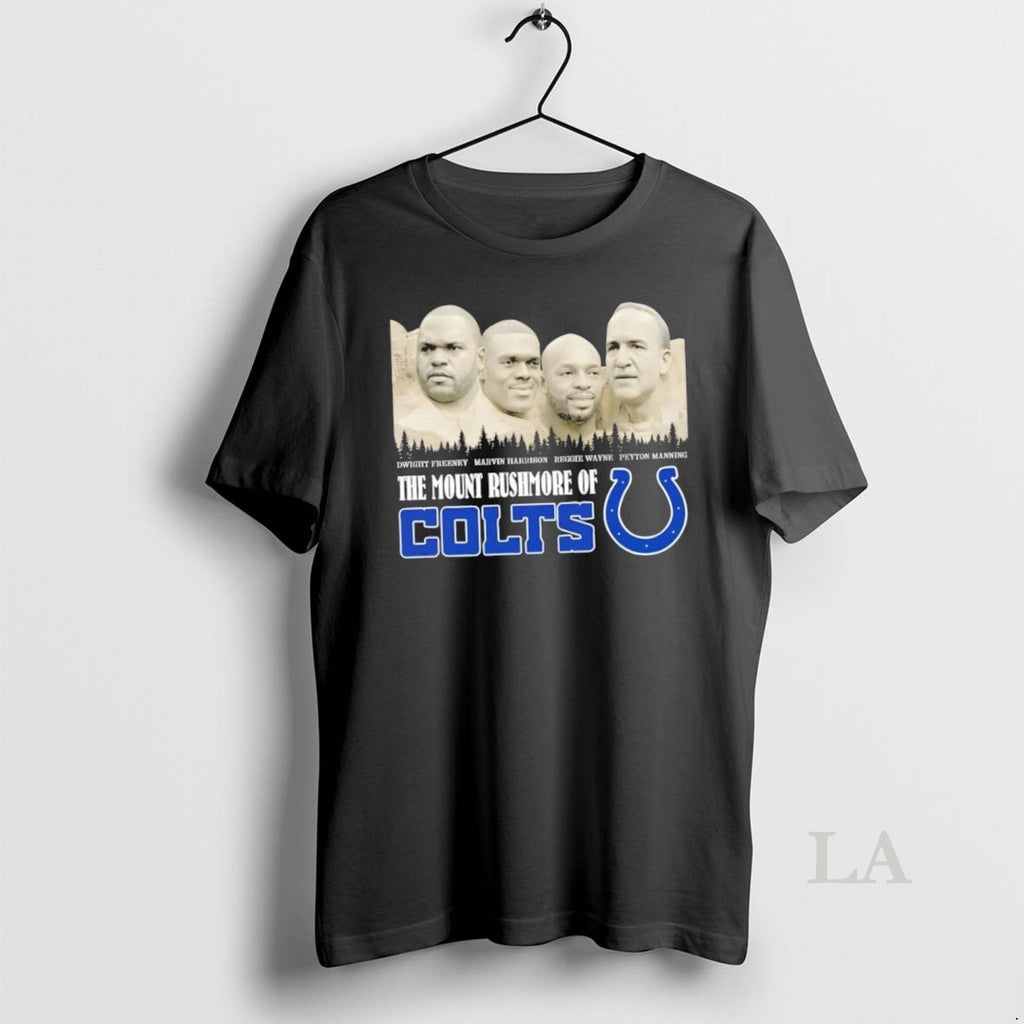 Original Dwight Freeney Marvin Harrision Reggie Wayne Peyton Manning The Mount Rushmore Of Indianapolis Colts