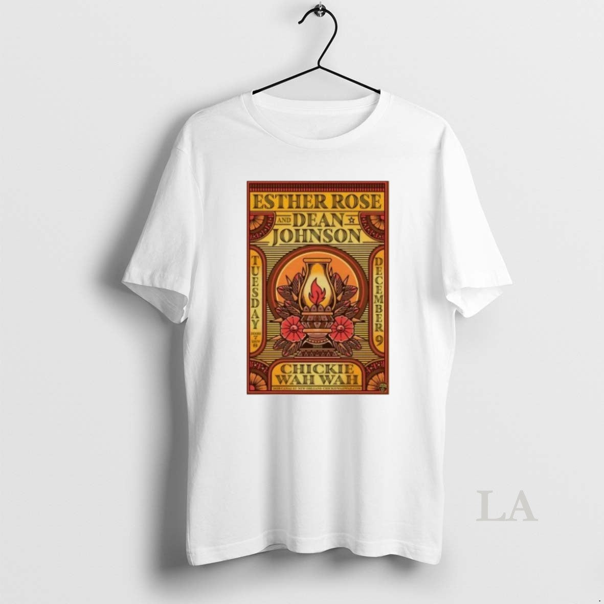 Original Esther Rose And Dean Johnson Dec 9 2025 Chickie Wah Wah In New Orleans T-Shirts, Hoodie, Sweatshirt | TeeBloomCo.com